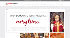Desktop Screenshot of kerstpakket.nl